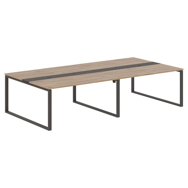 Конференц стол EQCT 3116 Дуб Денвер светлый/Мокко 3126х1606х750 EDIS - Вид 1