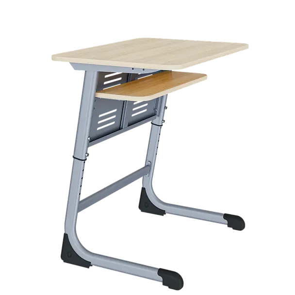 Парта Smart на плоскоовале 1М (столеш.ЛДСП ЗУ, экран ПЭ, полка), гр.5-7 - Вид 5