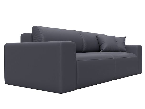 Диван прямой Лига-036 НПБ Классик Экокожа серый - Вид 4