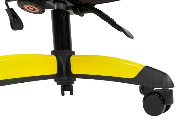 Кресло Chairman game 15 Россия экокожа черный/желтый/белый - Вид 16