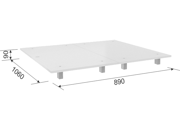 Настил для кровати 0.9 KM.4-00.3.0133  - Вид 3