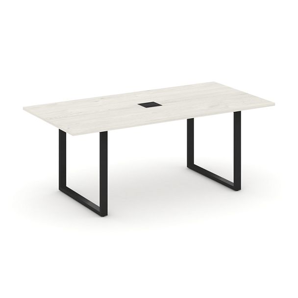Style Project Direct Direct Стол переговорный SN-6O.SPRG-198 Дуб Наварра/Металл Черный 1980*980*750 - Вид 1