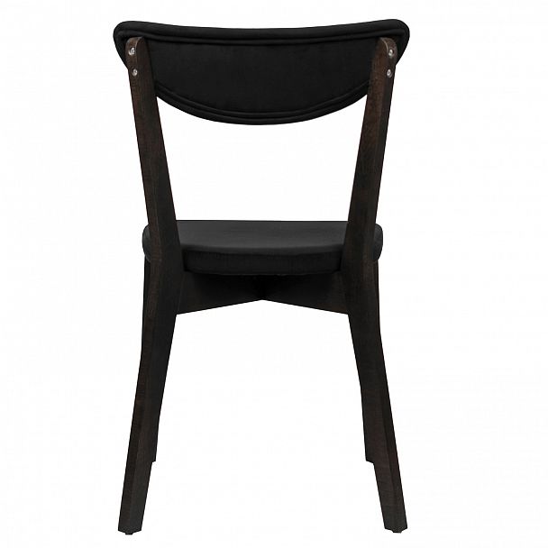 Стул Ruby, велюр Velutto-34 черный, морилка венге - Вид 4