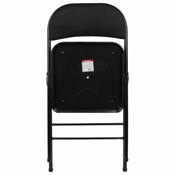 Стул складной BRABIX "Golf Plus CF-003 КОМФОРТ", чёрный каркас, чёрная ткань, 532889 - Вид 8