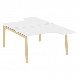 Рабочая станция "Onix wood" OW.D.SA-3 белый/дуб светлый - Фото предпросмотра