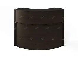 UNITY РРП1-9-9-V Угловой блок ресепшн 90-90 1100/900х1100/900х1150 - Фото предпросмотра