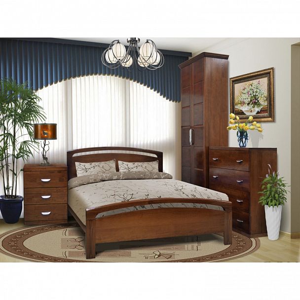 Кровать "Бали 120" береза - Вид 2