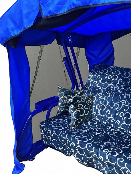 Качели с тентом трехместные Ранго - Вид 2