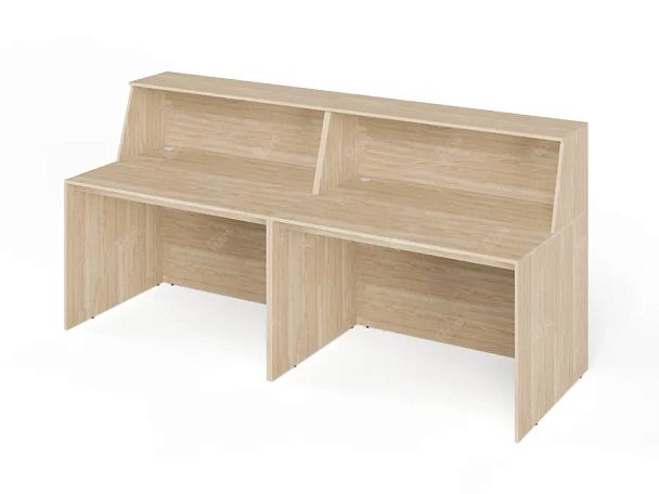 ЛАЙТ / LIGHT RLG074 Двойной ресепшн 240x80x115 Дуб Сонома - Вид 2