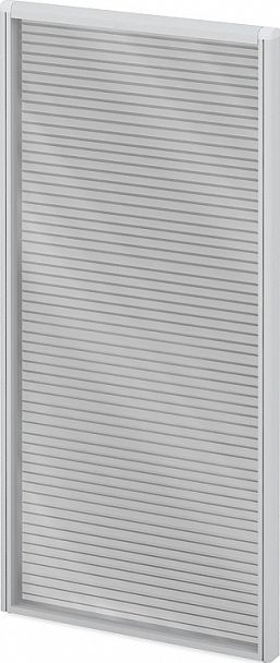 Модуль сплошной "Мобильные офисные перегородки «Логика»" ПК-ЛГ-МДС167х80Ж-В1-50 прозрачный - Вид 1