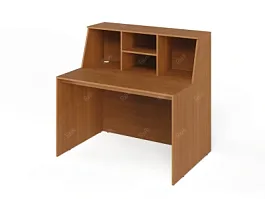 UNITY РРП3-8-11-VISH Прямой блок ресепшн с полкой 80-110 1100х800х1150 - Фото предпросмотра