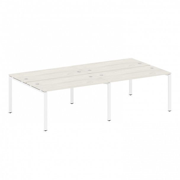 Рабочая станция "Metal System" БП.СМ-4.3 дуб наварра/белый - Вид 1