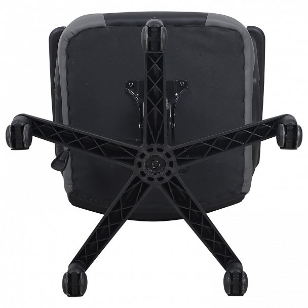 Кресло компьютерное BRABIX "Fighter GM-008", экокожа, черное/серое, 532507 - Вид 9