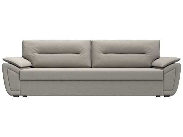 Диван прямой Нэстор Лайт Рогожка бежевый - Вид 2