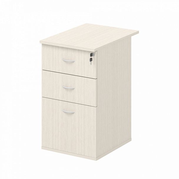 Тумба приставная, топ 18 мм, центральный замок "Логистика" ПК-ЛОГ-ТМП43Х60ЦЗ/Я3-В1-30 дуб альпийский - Вид 1