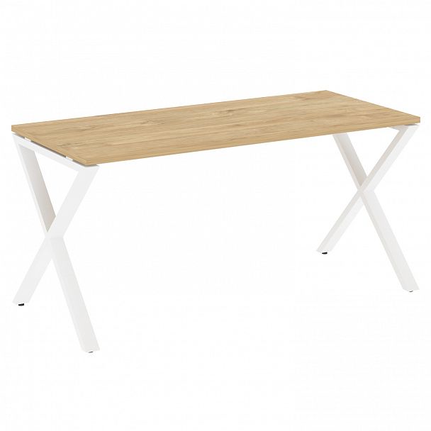 Стол рабочий "Loft" VR.L-SRX-4.7 тиквуд светлый/белый - Вид 1