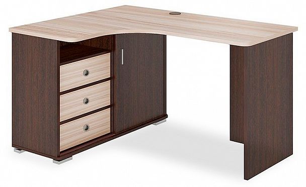 Стол письменный Домино СР-145С Венге/Карамель левый - Вид 1