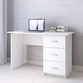 Стол письменный Сити-1 (1200*750*600) белый - Фото предпросмотра