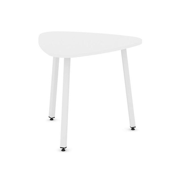 Стайл Проджект Стол переговорный SN-4.SPRG-70.3 Белый/Металл Белый 900*900*750 - Вид 1