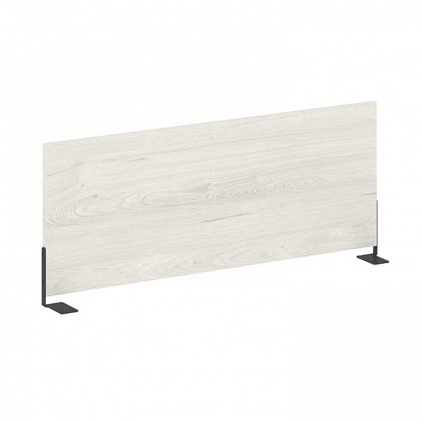 Экран боковой "Metal System" Б.ЭКР-90 дуб наварра/антрацит - Вид 1