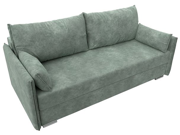 Диван прямой Сайгон Велюр зеленый - Вид 5
