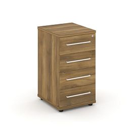 Rift Тумба приставная RF.TPR-001 Сандал Янтарный/Металл Белый 416*460*747 - Фото предпросмотра