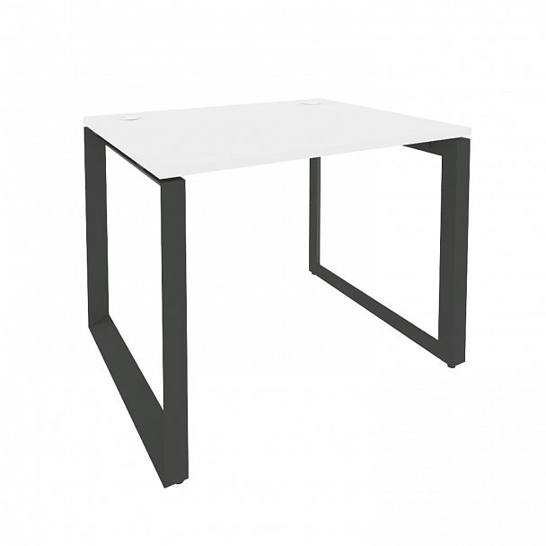 Стол рабочий "Onix" O.MO-SP-1.8 белый/антрацит - Вид 1