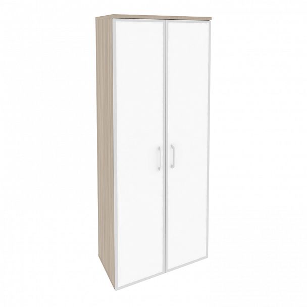 Шкаф "Onix" O.ST-1.10R white/black дуб аттик - Вид 2