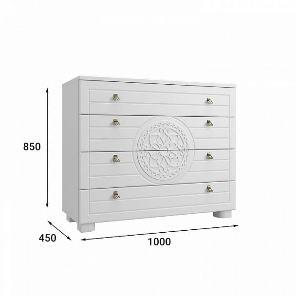 Комод Монблан МБ-37К - Вид 5