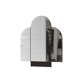 ЗР 552 Бася ЛДСП зеркало трельяжное венге/белфорт - Фото предпросмотра