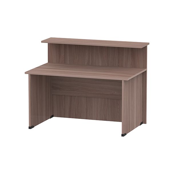 Стойка ресепшн прямая СР-150/80 ясень шимо темный - Вид 2