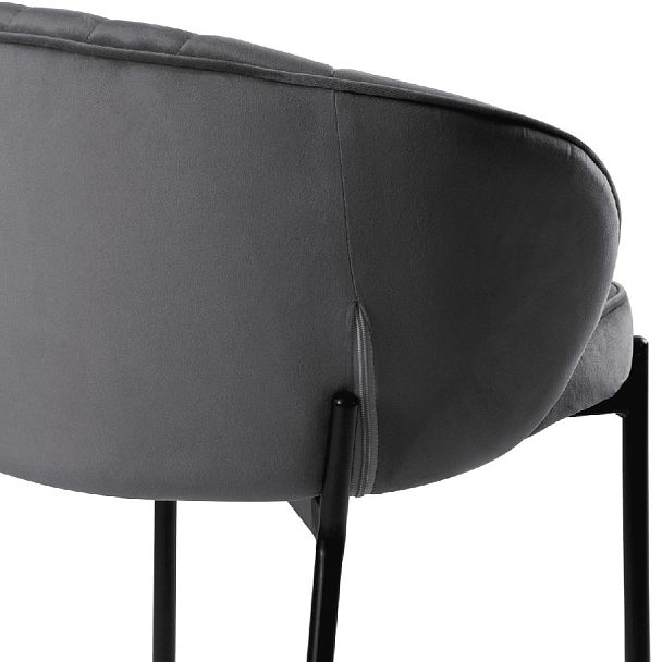 Комплект полубарных стульев Миэль серый/черный, 2 шт. - Вид 8