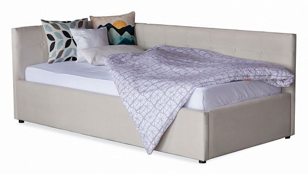 Кровать односпальная Bonna с матрасом ГОСТ 2000x900 - Вид 1