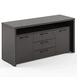 TORR TTF-3D.1A Тумба с фригобаром Torr кабинет руководителя  венге магия - Фото предпросмотра