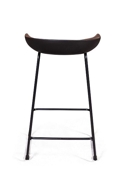 Стул полубарный Leo пластик черный - Вид 9