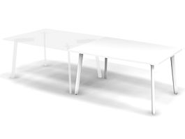 MATRIX 121S503 Стол переговорный боковой 1500х1100х775 Белый - Фото предпросмотра