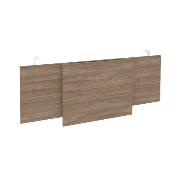 Onix Direct Царга стола руководителя O.M-CSR-3 Дуб аризона/Белый металл 1140*450*54 - Вид 1