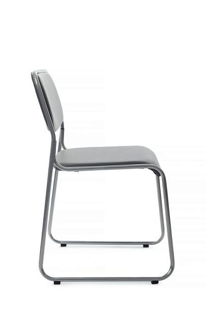 Кресло Nix RCH OMKL-01 Серый/Металл окрашенный Хром - Вид 2