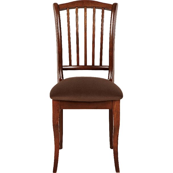 Комплект деревянных стульев с мягким сиденьем Элин Темный орех/Коричневый велюр, 2 шт. - Вид 2