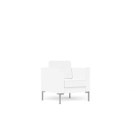 Кресло  Мальта / Malta malta-1 экокожа белая CN2 - Фото предпросмотра