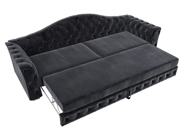 Диван прямой Артис Велюр серый - Вид 7