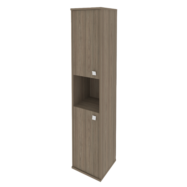 Style Шкаф высокий узкий левый Л.СУ-1.5 (L) Вяз 412*410*1980 - Вид 1