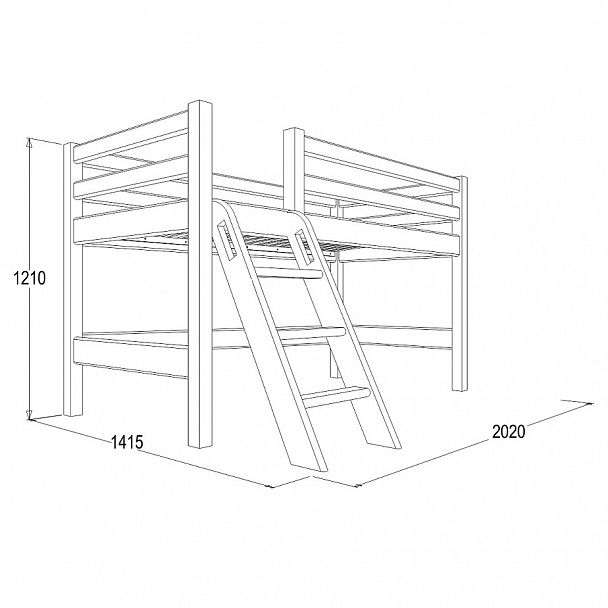Кровать "Омега 14" №12 - Вид 2