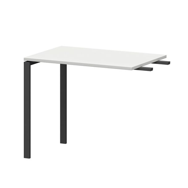 Бриф-приставка на металлокаркасе АМ-090.60 Белый/Антрацит 900x600x760 Арго-М - Вид 1