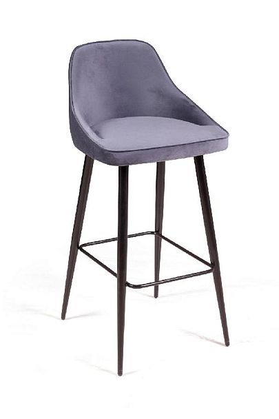 Стул барный Neo ромб, бархат серый 27 - Вид 4