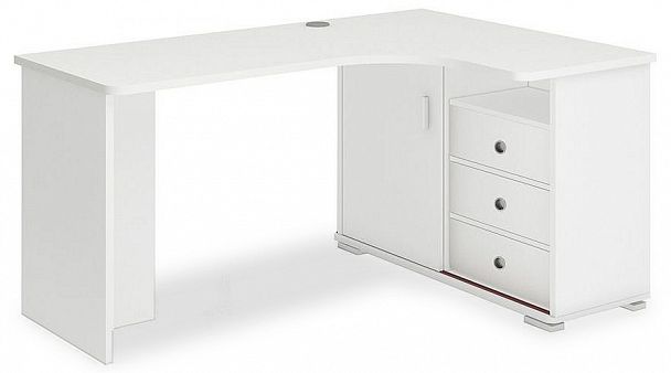 Стол письменный Домино СР-165С Белый правый - Вид 1