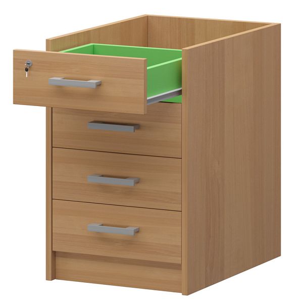 Корпус тумбы приставной АТ-07 Ольха 440x600x740 Арго - Вид 1