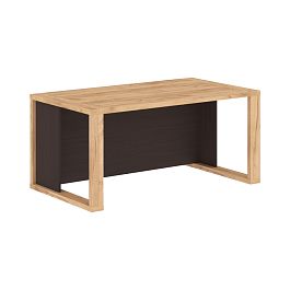 Стол руководителя AST 169H Дуб Бофорд/Венге Магия 1600х900х750 ALTO - Фото предпросмотра