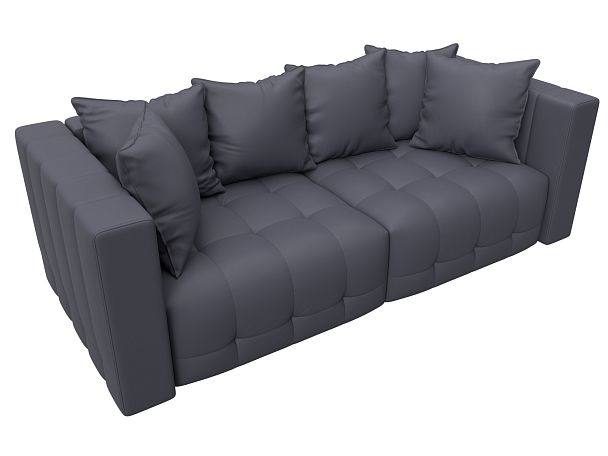 Диван прямой Лига-052 НПБ Экокожа серый - Вид 6