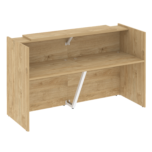 Ресепшн "Onix" O.R-K-6 тиквуд светлый/белый - Вид 1